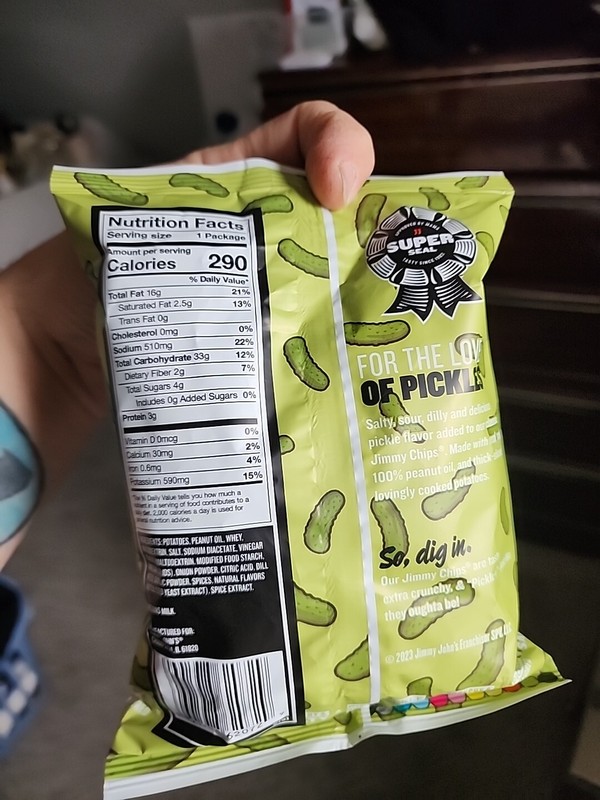 Jimmy John’s Limited Edition Pickle Chips 2024 gallery