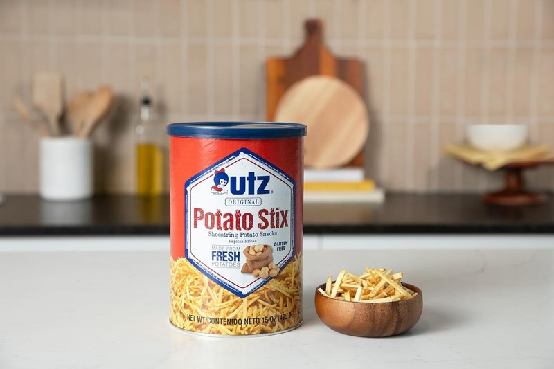 Utz Potato Stix, Original – 15 Oz. Canister – Shoestring Potato Sticks. gallery