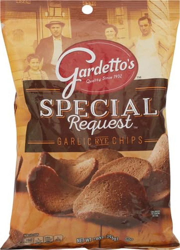 Special Request Garlic Rye Chips, Snack Bag, 14 Oz (Pack of 2) gallery