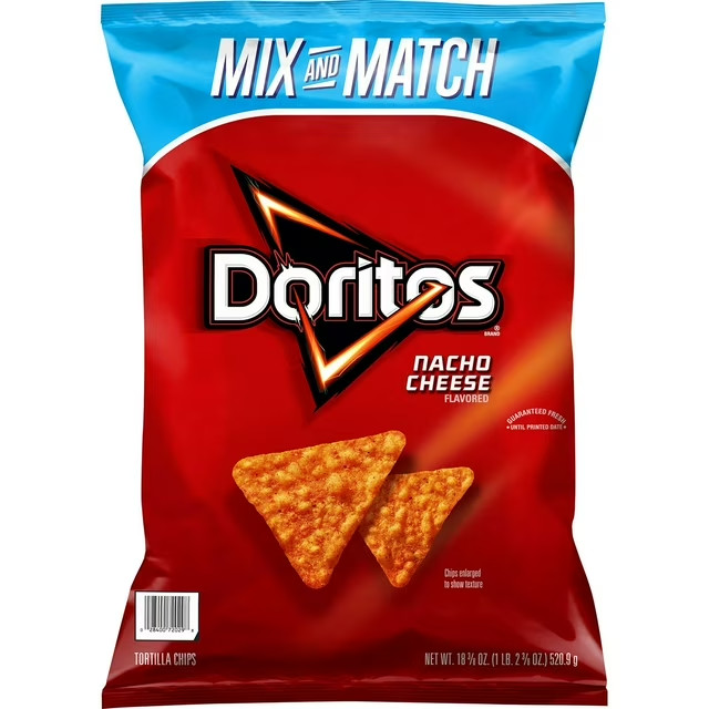 Doritos Tortilla Chips Party Size Mix and Match Flavors • Choose Your Flavor