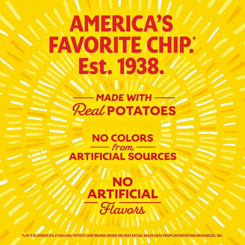 Lay's Classic Potato Chips, Party Size, 13 oz Bag Free Shipping gallery