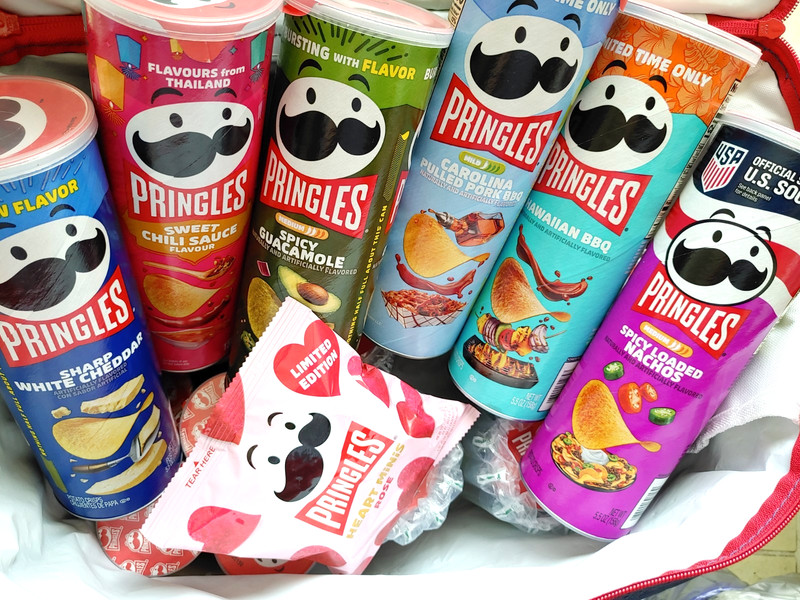 NEW 7 flavors Bundle DEAL- Pringles chips collections- 55g- 158g each