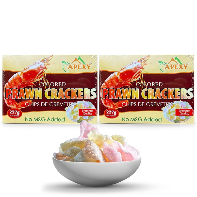 Autenticas Galletas De Gambas, Chips De Camarones Crudos, Crujientes Y Delic…