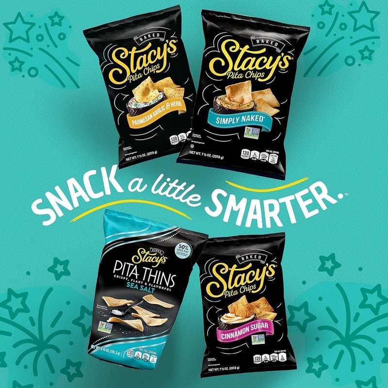 Stacy's Pita Chips, Simply Naked, 1.5-Ounce Bags (Pack of 24) gallery