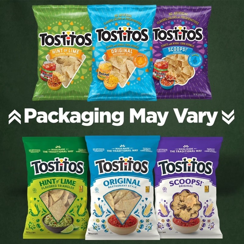Bite Size Rounds Tortilla Chips, 12 oz Bag gallery