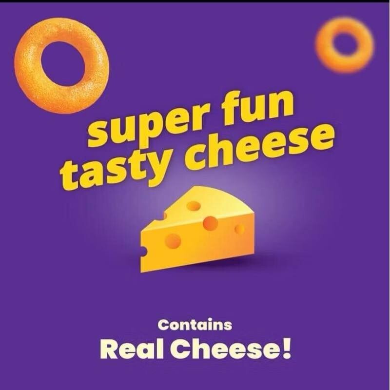 SUPER RING Oriental Cheese Flavored Snacks Malaysia Favorite (60g X 10 Packs) gallery