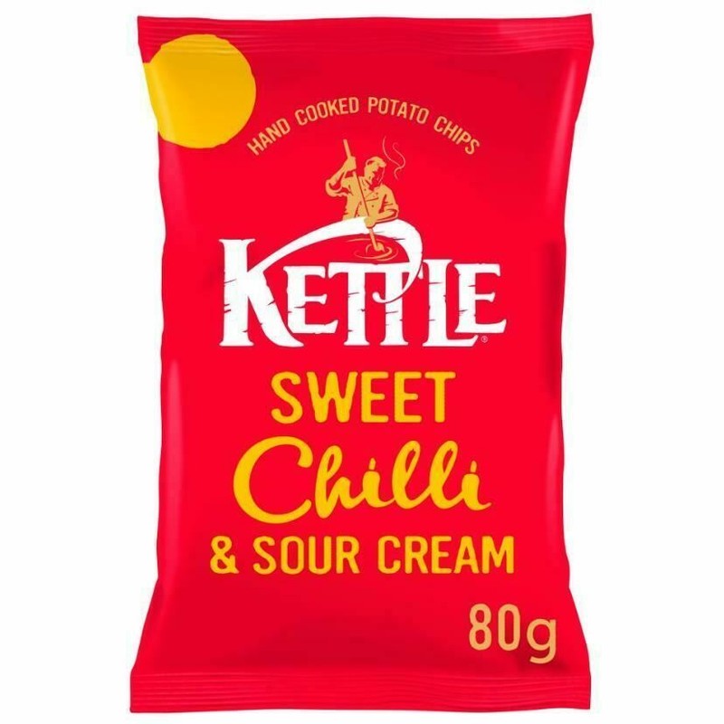 Kettle Chips Sweet Chilli & Sour Cream – 80g – Pack of 1