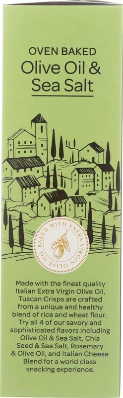 Dolcetto Tuscan Crisps - Olive Oil & Sea Salt | 5.3oz 1 Ounce (Pack of 1) gallery