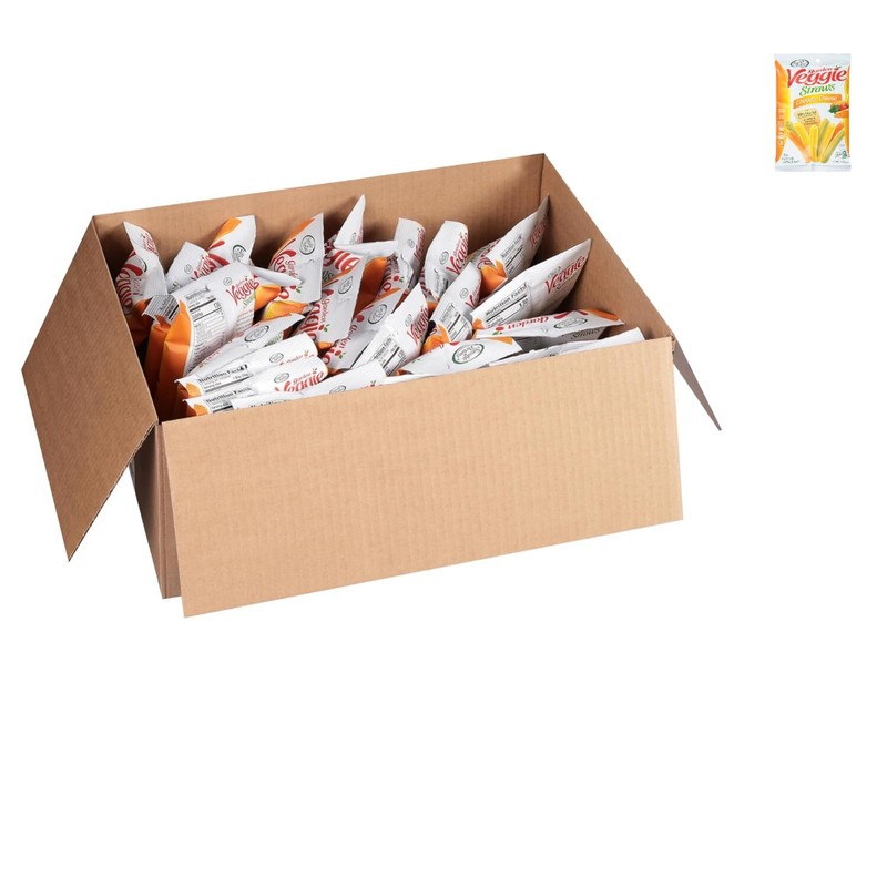 Healthy Cheddar Cheese Veggie Straws – 1 Oz Packs, 24 Count Variety Snack