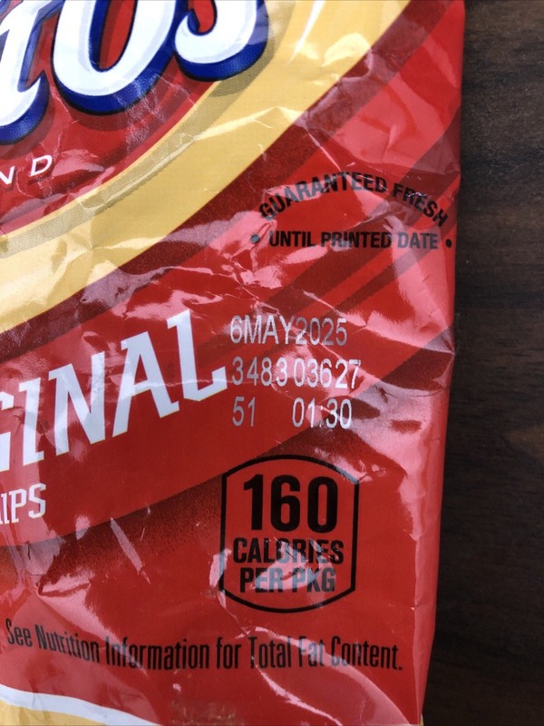 FRITOS CORN CHIPS-RARE DOUBLE BAG UNOPENED WITH CHIPS INSIDE-FACTORY MIS-PACKAGE gallery