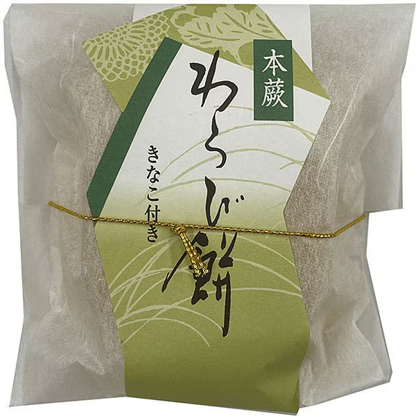 Kawachi Surugaya Hon Warabi Mochi Kinako Japanese Traditional Sweet 1 Piece