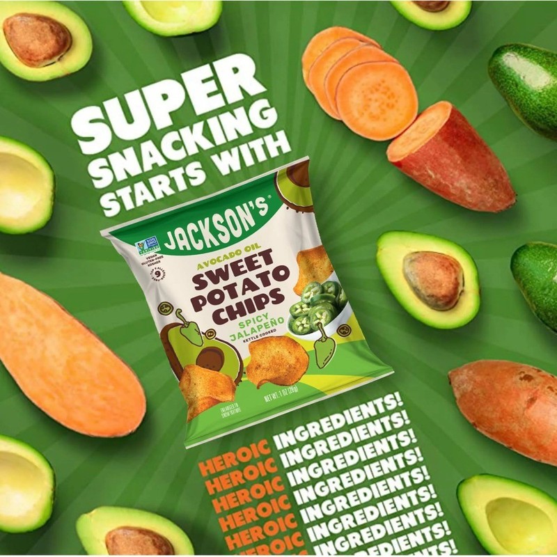 Spicy Jalapeno Sweet Potato Chips Avocado Oil Vegan Snack Gluten Free Top 9 gallery