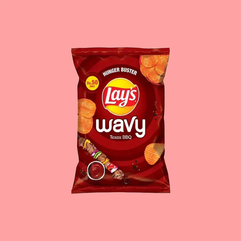 Lay’s Wavy Barbecue 50g (Pakistan) Exotic Snacks