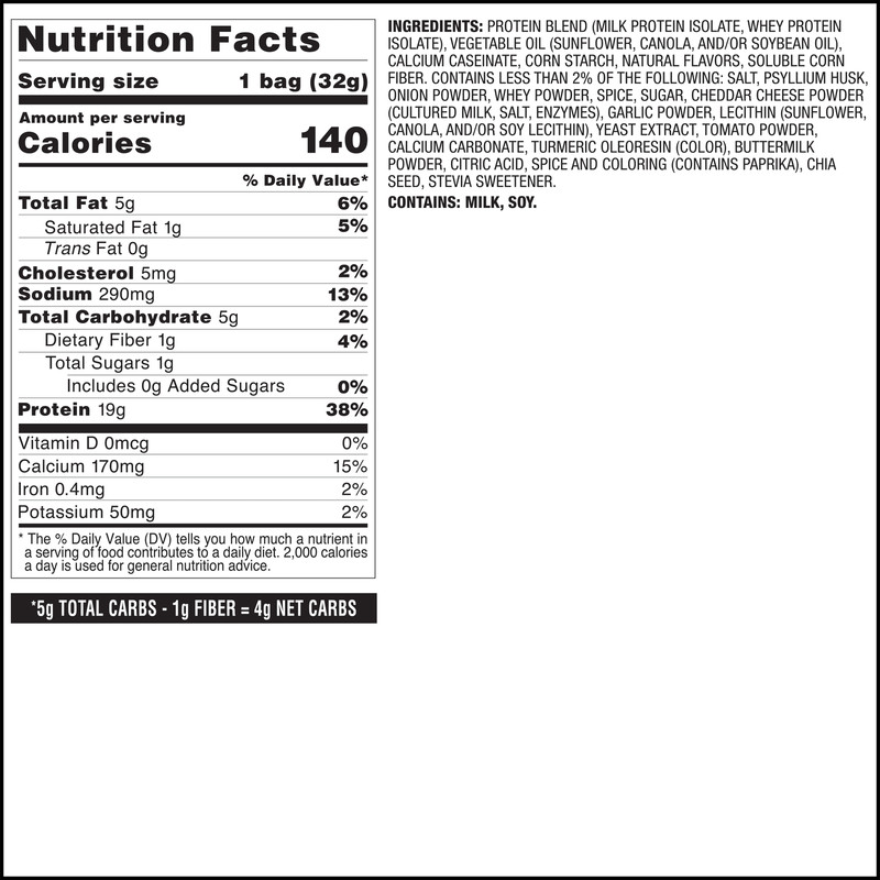 Quest Tortilla Style Protein Chip Pizza Flavor Baked 8 Count gallery