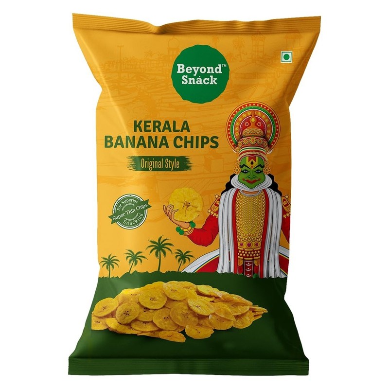 Beyond Snack Kerala Banana Chips – Original Style, 70G (PACK OF 3) FREE DELIVERY