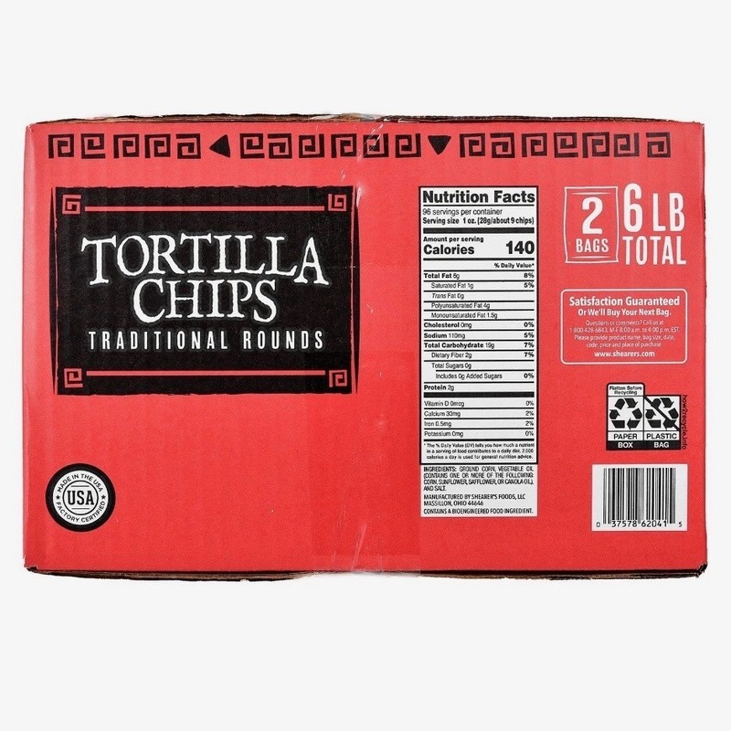 Shearer's Foods Round Tortilla Chips, 48 oz. 2 pack gallery