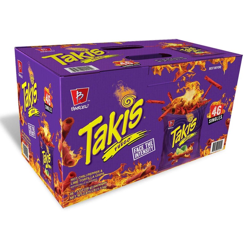 Takis Fuego, 1 Ounce (46 Pack) (2 Pack)