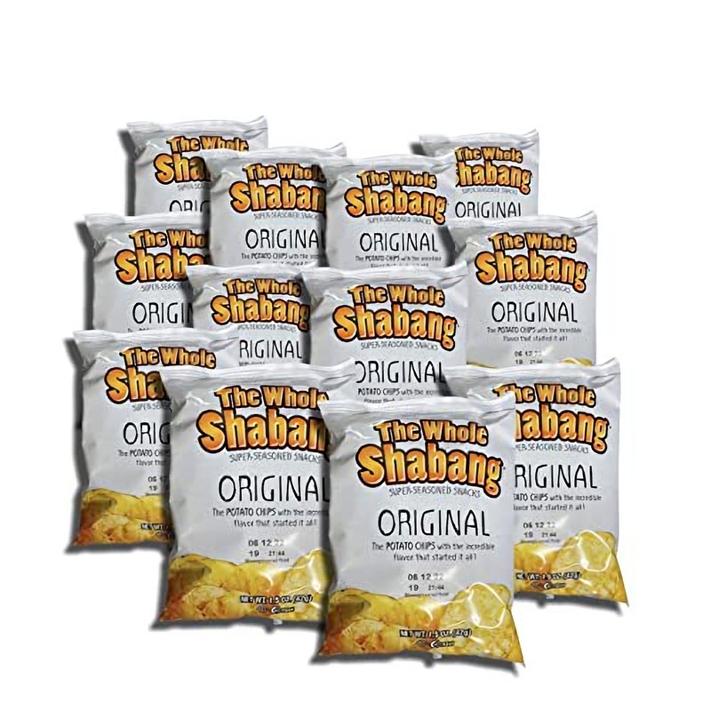 The Whole Shabang Potato Chips by Moon Lodge Bundled by Tribeca Curations | 1.5