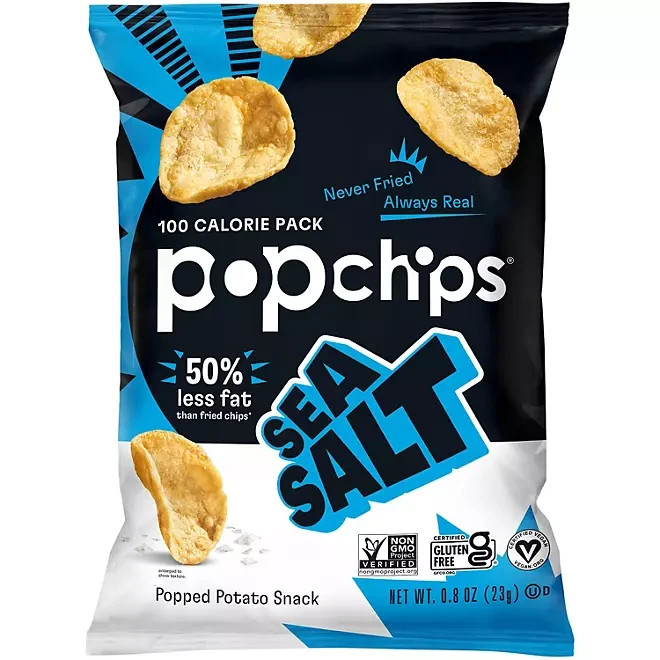 30 PACK Popchips Variety Box (0.8 oz Bags) FRESH&FAST SHIPPING! gallery