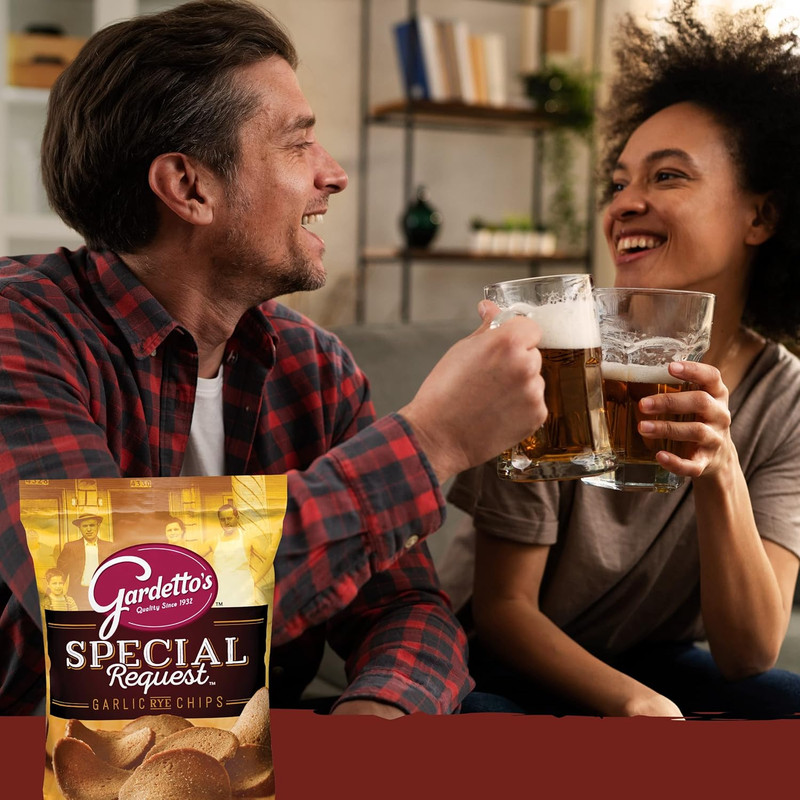 Special Request Garlic Rye Chips, Snack Bag, 14 Oz (Pack of 2) gallery