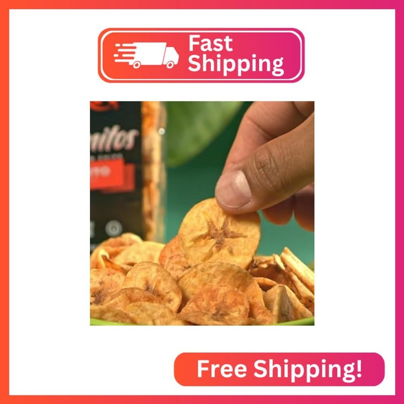 Iberia Maduritos Naturally Sweet Plantain Chips, 20 Ounce (Pack of 1) gallery