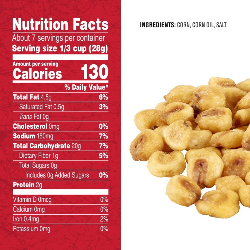 (6 pack) CORN NUTS Original Crunchy Corn Kernels Flavored Nuts Snack gallery