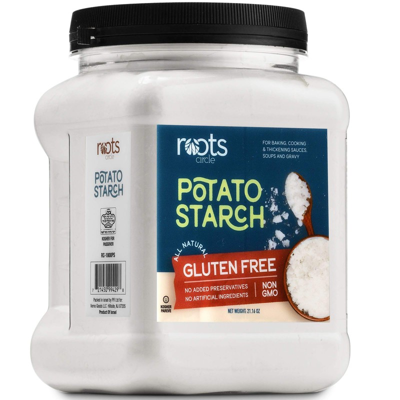 Roots Circle Gluten-Free Potato Starch | 1 Pack of 21oz 21 Ounce (Pack 1)
