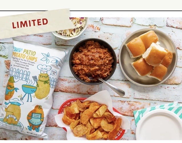 2 Packs Trader Joe's Gluten Free Patio Potato Chips 6 oz Each Pack gallery