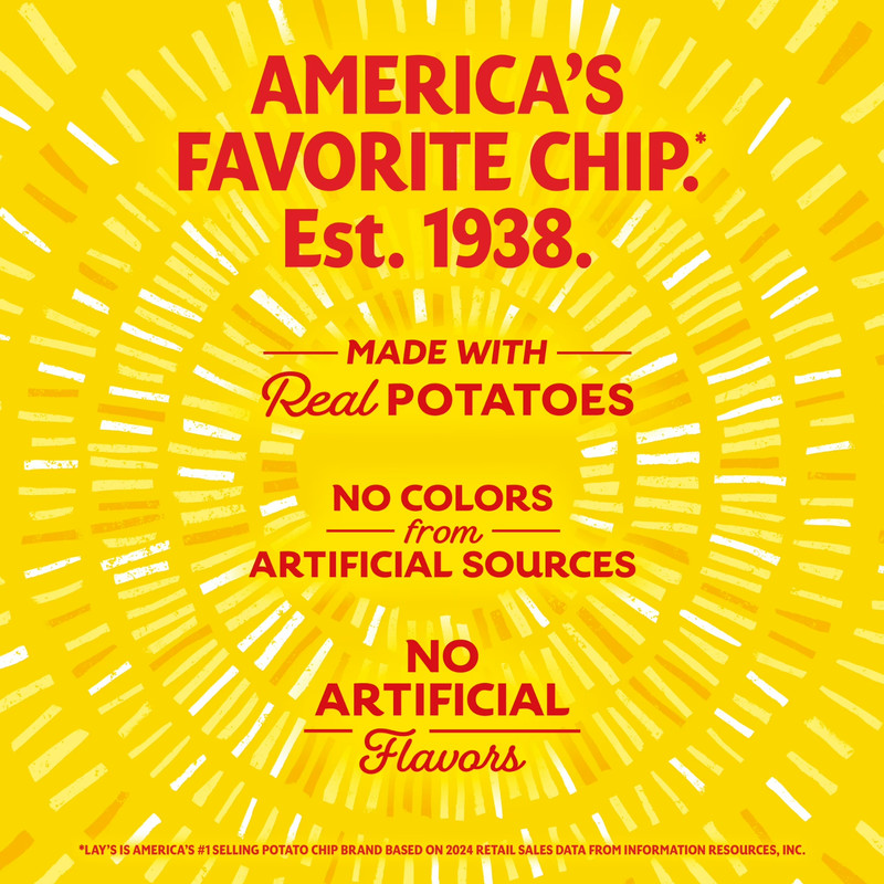 Lay’s Wavy Hickory BBQ Potato Chips 7.5oz Bag (Pack of 2) Free Shipping gallery