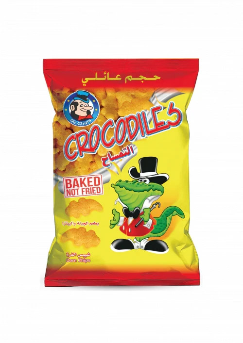 12 Pack X Mr. Chips Crocodile Chips Pizza and Cheese Flavor (58 Gram)