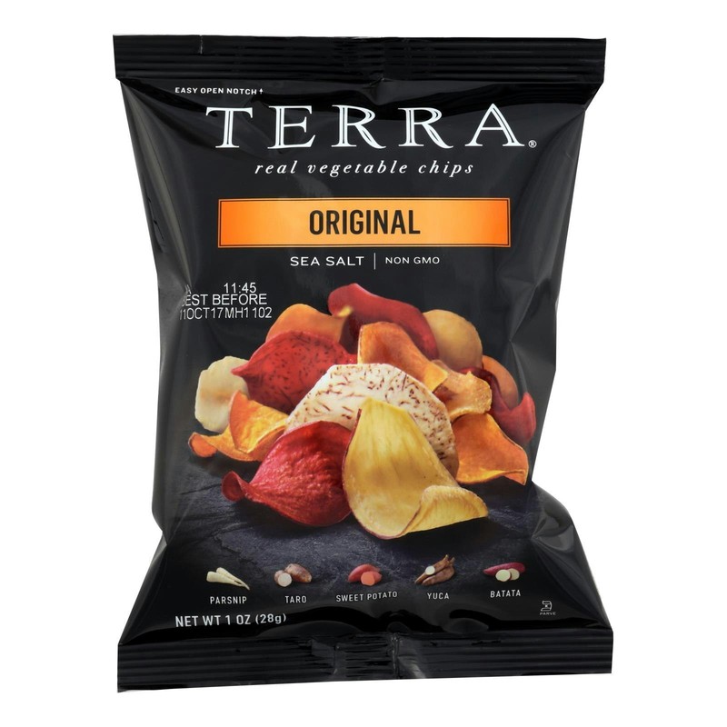 Terra Vegetable Chips Original Sea Salt - 1 oz (Pack of 24)