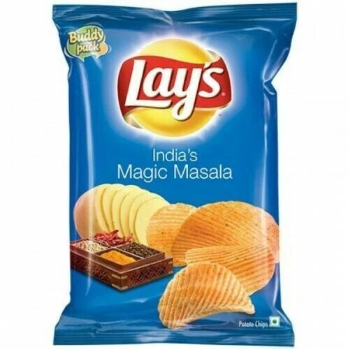 10 Packets of Lays India’s Magic Masala 30gm Each Exp 2027