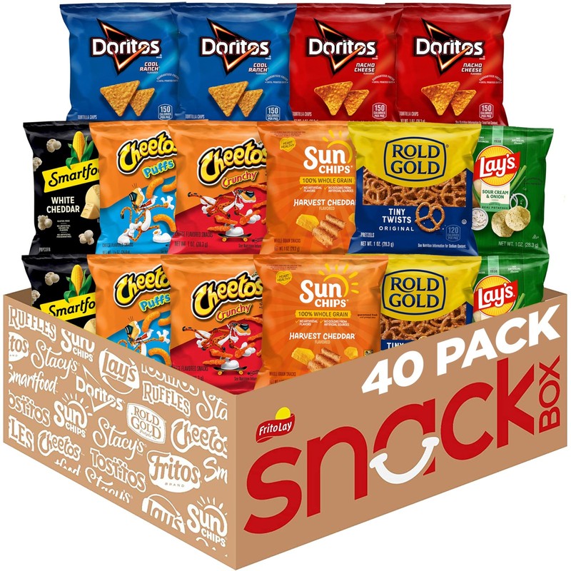 Frito-Lay Fun Times Mix Variety Pack, 2.37 Pounds, (Pack 40 Count of 1)