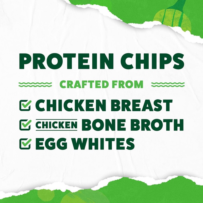 WILDE Protein Chips Spicy Queso, Thin and Crispy High Protein Snacks, Keto Fr... gallery