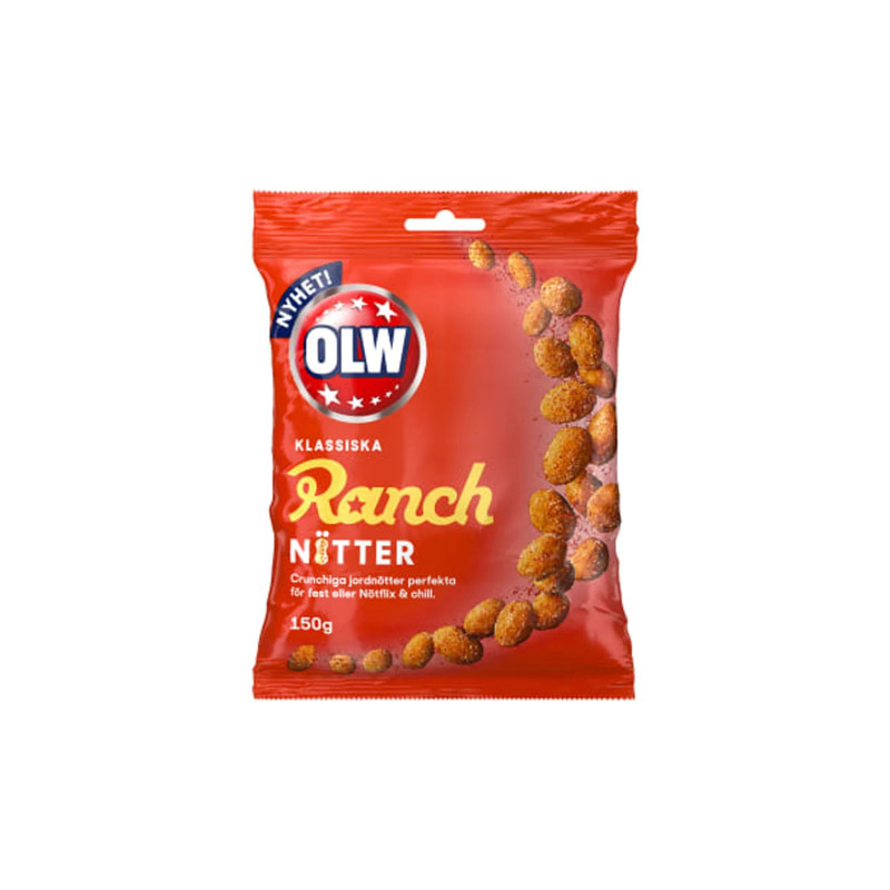 🥜 OLW Ranch Nuts 150g | Crunchy & Savory Coated Peanuts ✨