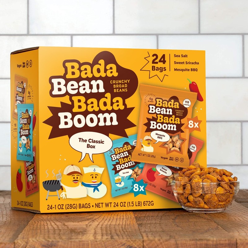 Bada Bean Bada Boom Plant-Based Protein, Gluten Free, Vegan, Crunchy Roasted gallery