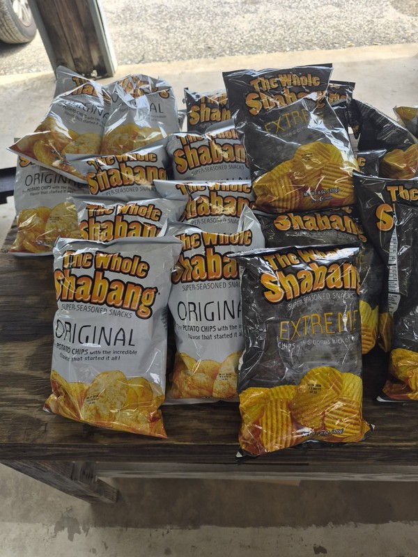 The Whole Shabang Extreme & Original Potato Chips 6oz Halal Single Bag gallery