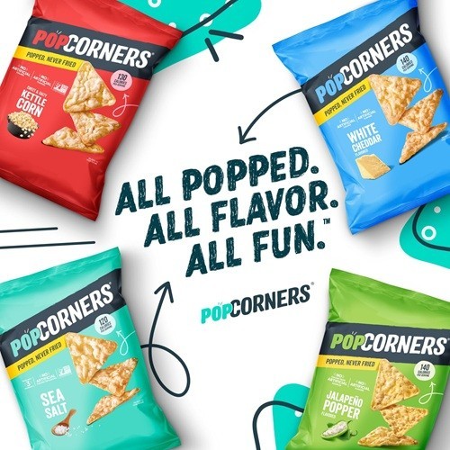 Popcorners Popped Corn Chips 7 Flavor Variety Snack Pack 1 Oz Bags (20 Pack) gallery