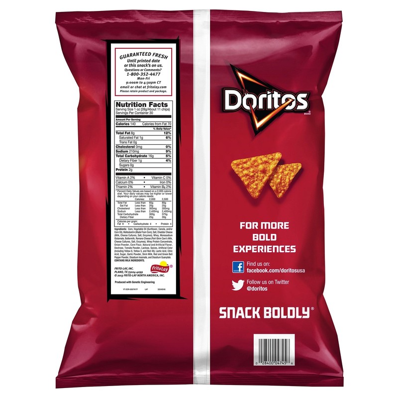 DORITOS NACHO CHEESE 30 OZ gallery