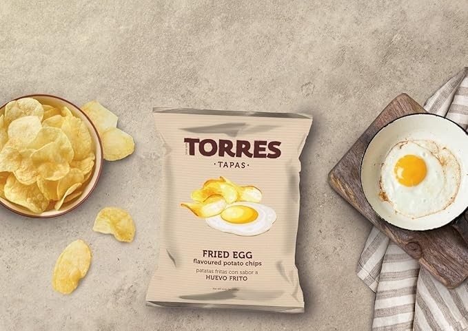 Torres Tapas Fried Egg Potato Chips 125g (4.41 Oz) gallery