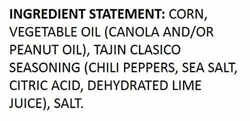 Snak Club Toasted Corn Tajin Clásico Chili & Lime,Low-Cholesterol 2.5oz(12 Pack) gallery