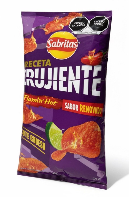 2 Bags 1 Crujiente Bag 1 Mexican Flamin Hot 145 G Per Bag 2 Bolsas Papas Mexica gallery