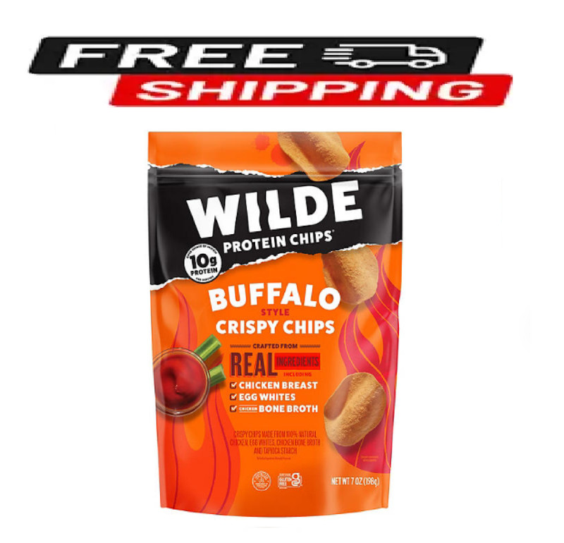 WILDE Protein Chips Buffalo 7 oz