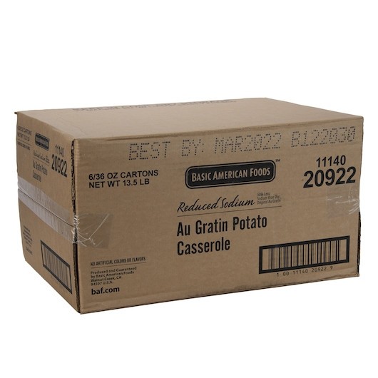 Basic American Foods Whipp Au Gratin Potato Casserole, 2.25 Pound, 6 Per Case gallery