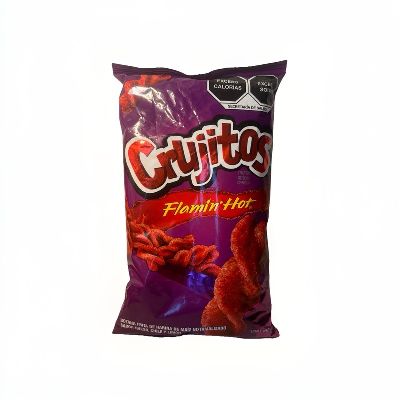 5-Pack Mexican Chips Crujitos Flamin Hot/ Turbos Chili Flavored (35 Grams)