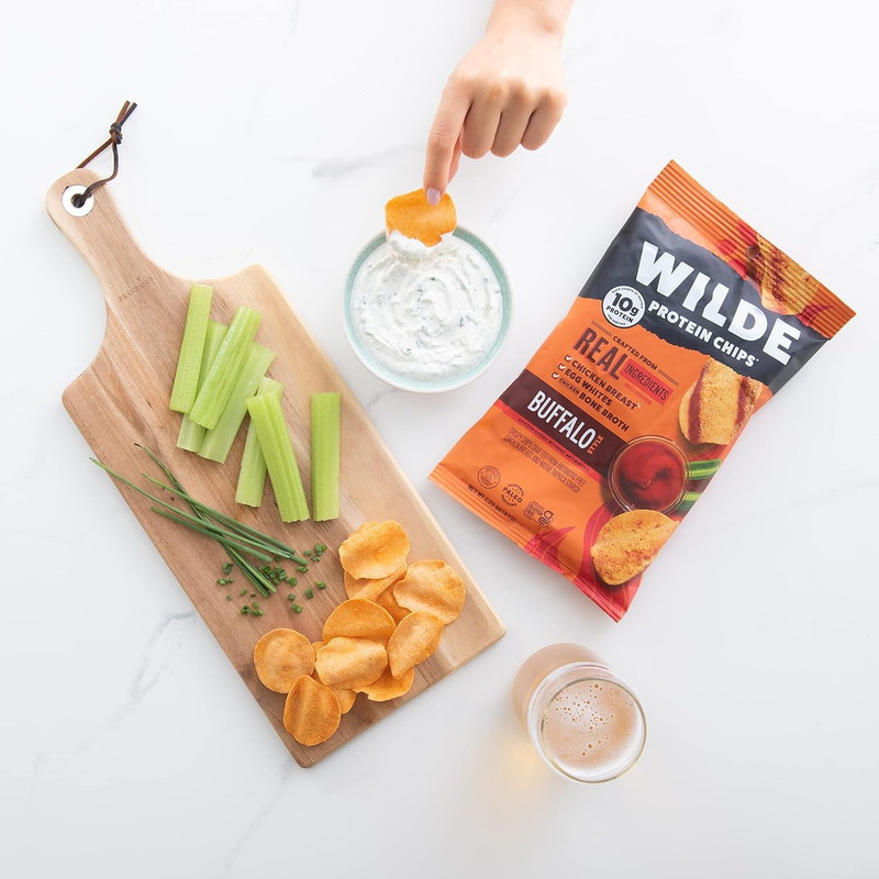 , High Protein Snacks for Adults, Keto Chips, Gluten Free, Low Carb Snack Box... gallery