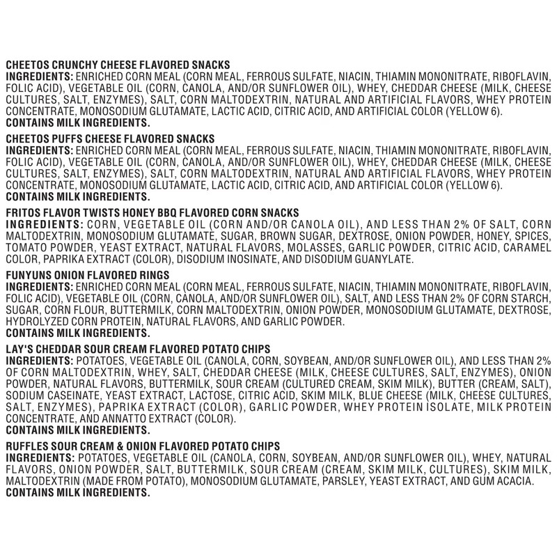 New Frito-Lay Family Fun Mix Variety Pack Snack Chips, 18 Count Multipack New gallery