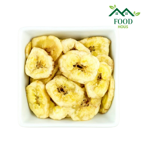 Organic Dried Banana Chips – 100% Pure Natural Premium Quality Grade A