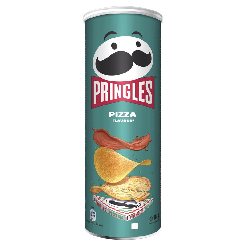 6 PRINGLES PIZZA Flavor Potato Chips Tubes European Snacks 165g 5.8oz gallery