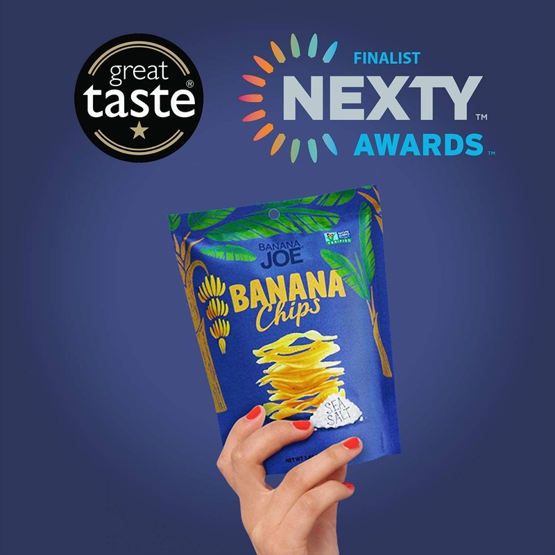 Banana Chips Sea Salt x6 Probiotic Gluten Free Vegan Paleo Healthy Snack gallery